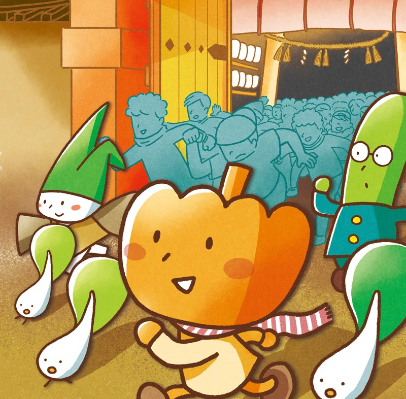 JA大阪市 2026カレンダーイラスト - 吉田ユウスケ｜絵の具とパステルの